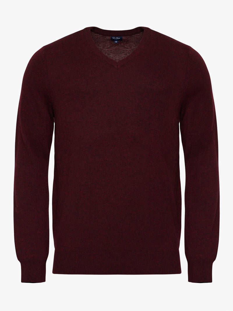 Bordeaux Thick Wool Pullover