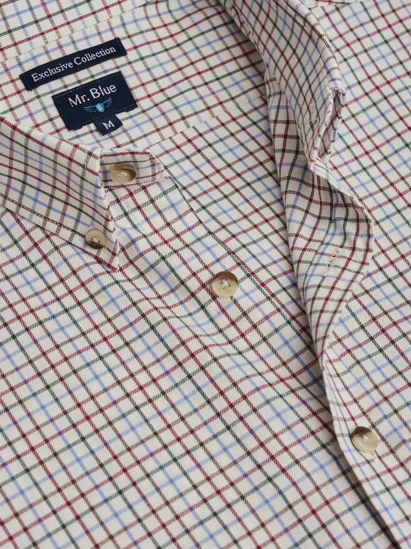 Camisa Regular Fit Vaiela Bege