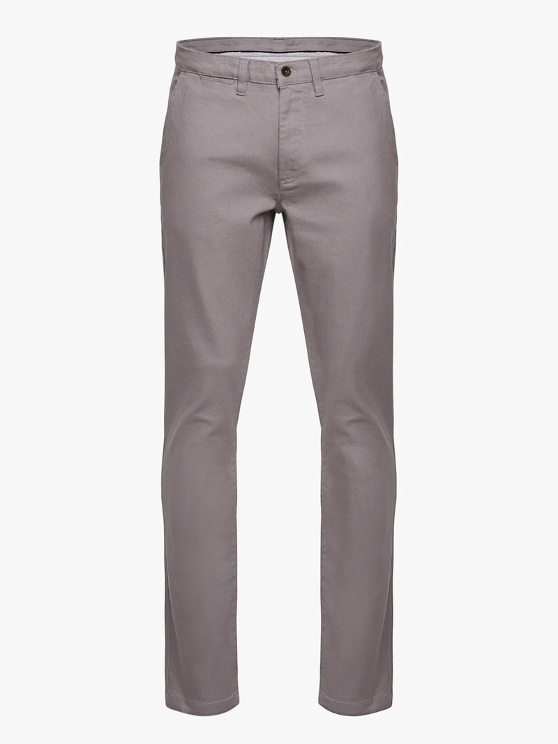 Slim Fit Grey Trousers