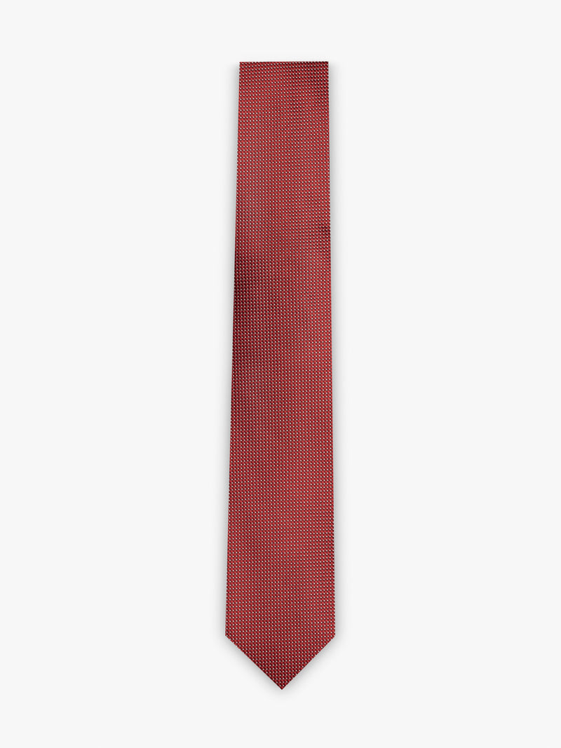 Red Polyester Tie