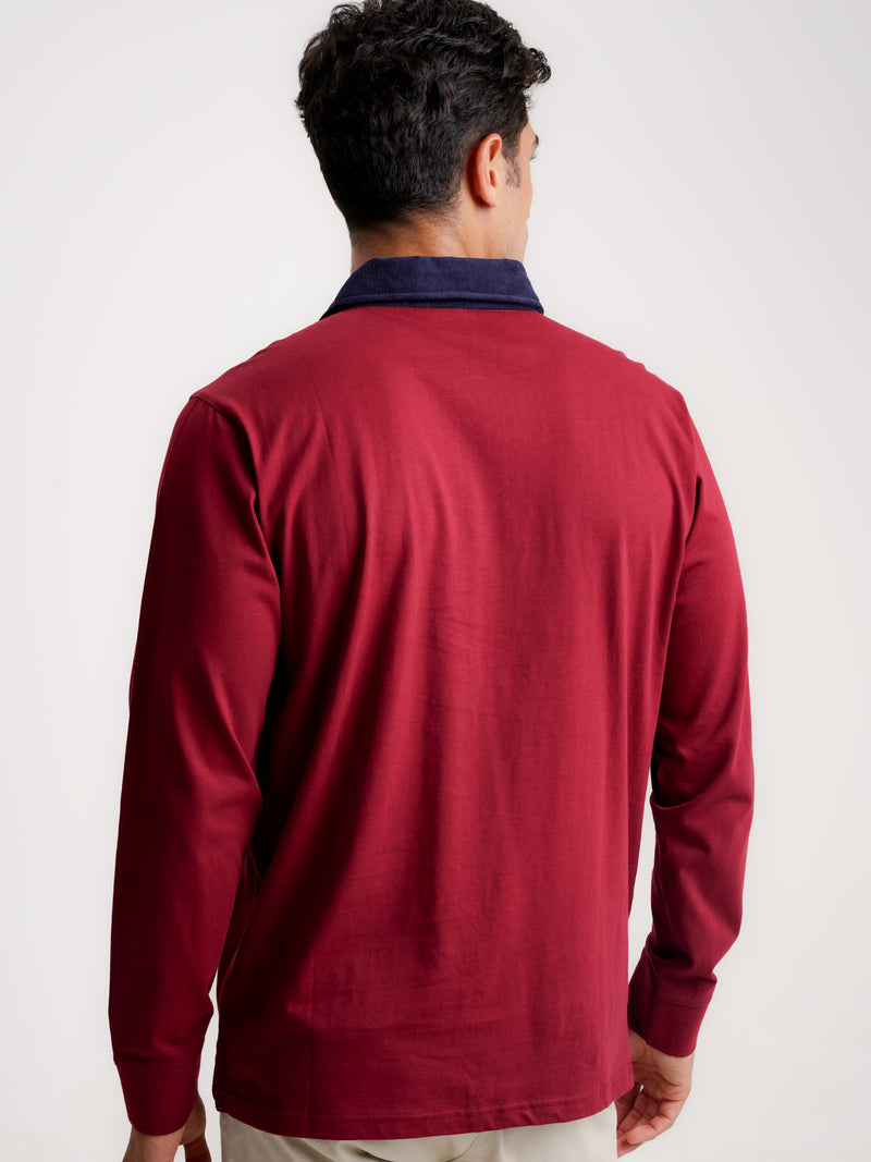 Rugbie Regular Fit Bordeaux