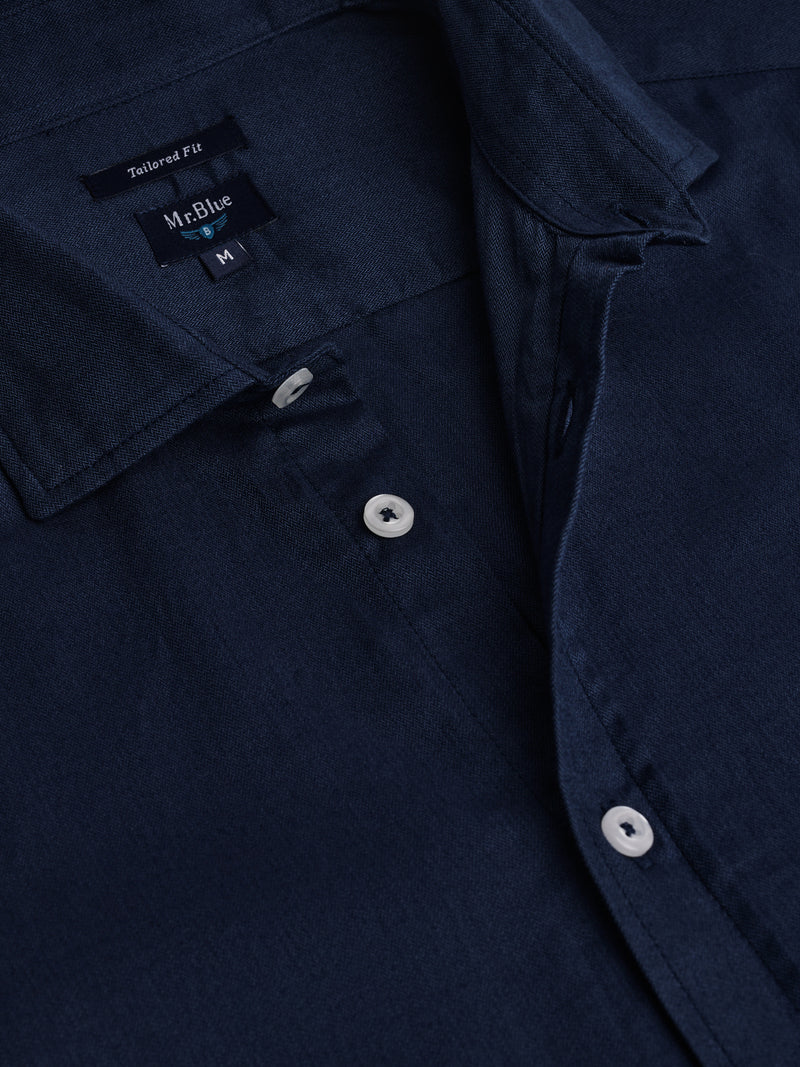 Blue Tailored fit Vaiela Shirt