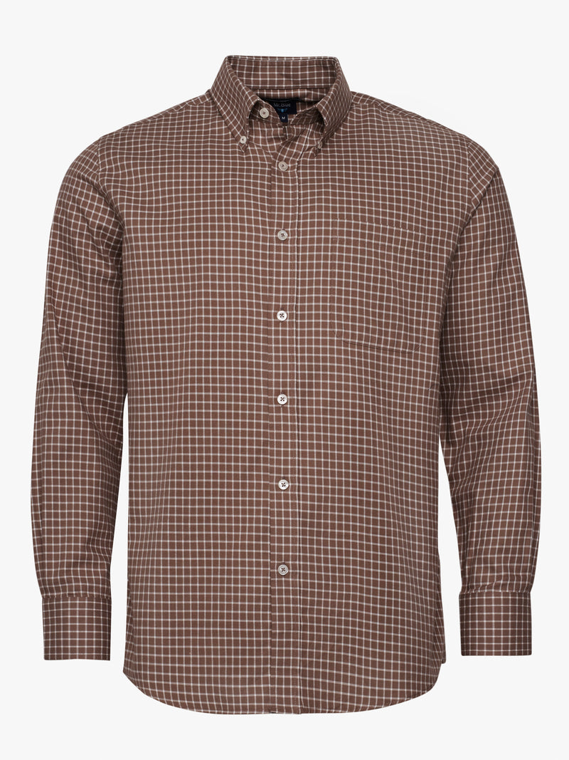 Camisa Regular Fit Vaiela Beige