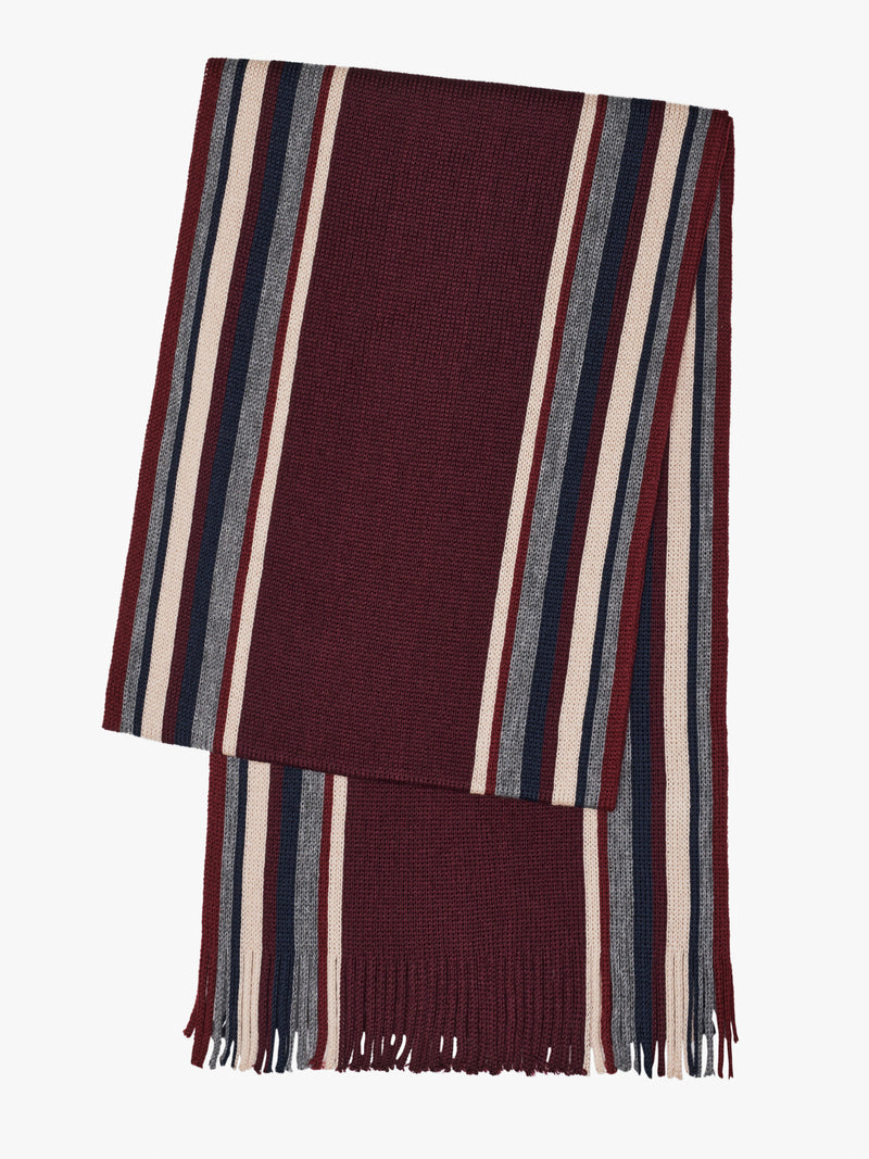 Bordeaux Wool Scarf