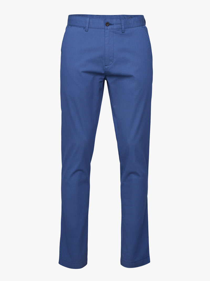 Pantalones azules de ajuste regular