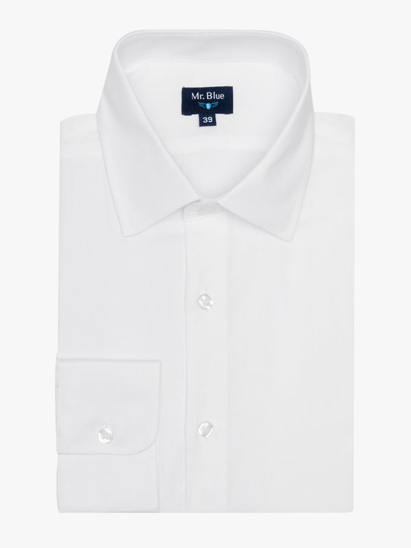 Camisa Classic Fit Oxford Branca