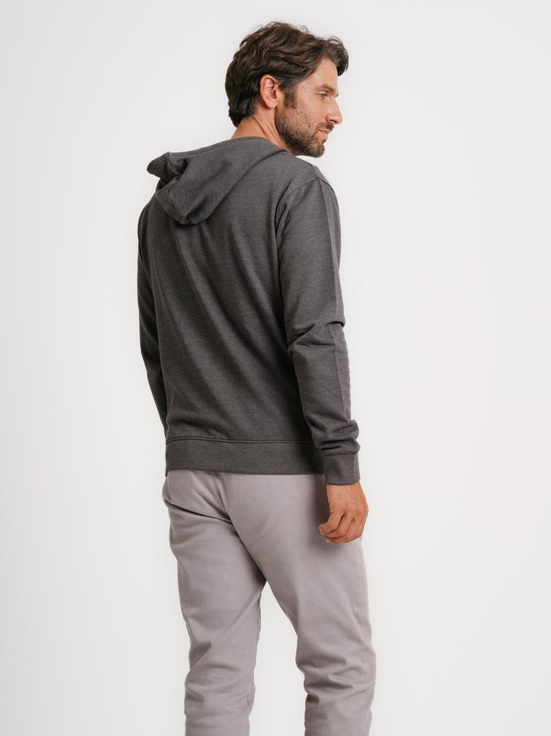 Gray Hoodie With Logo