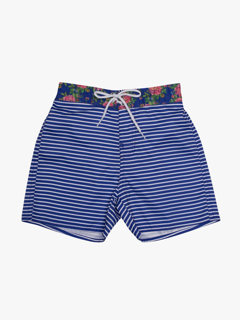 Pantalones cortos de natación para niños Rayas de niño surfista