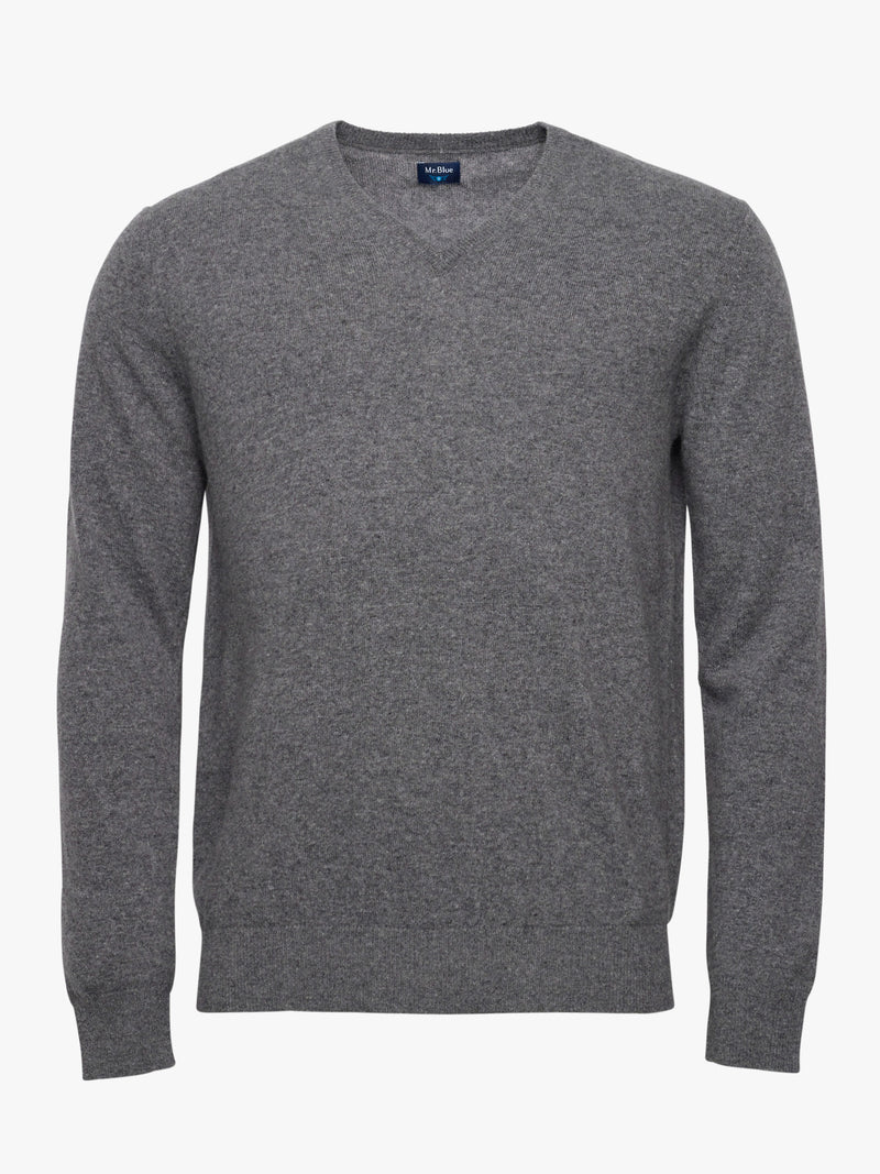 Grey Thick Wool Pullover