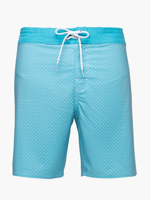 Pantalones cortos de natación con estampado estilo surfista