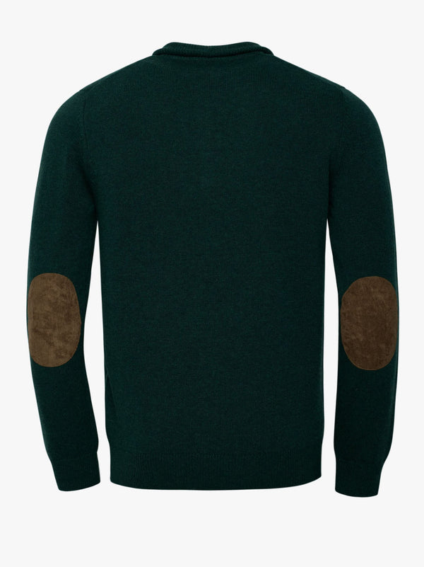 Pullover Thick Green Wool