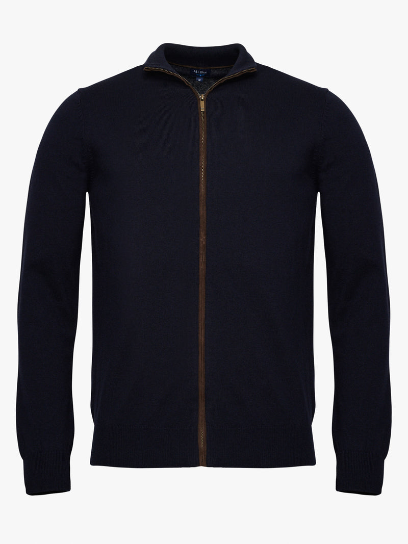 Pullover Merino Wool Fine Blue