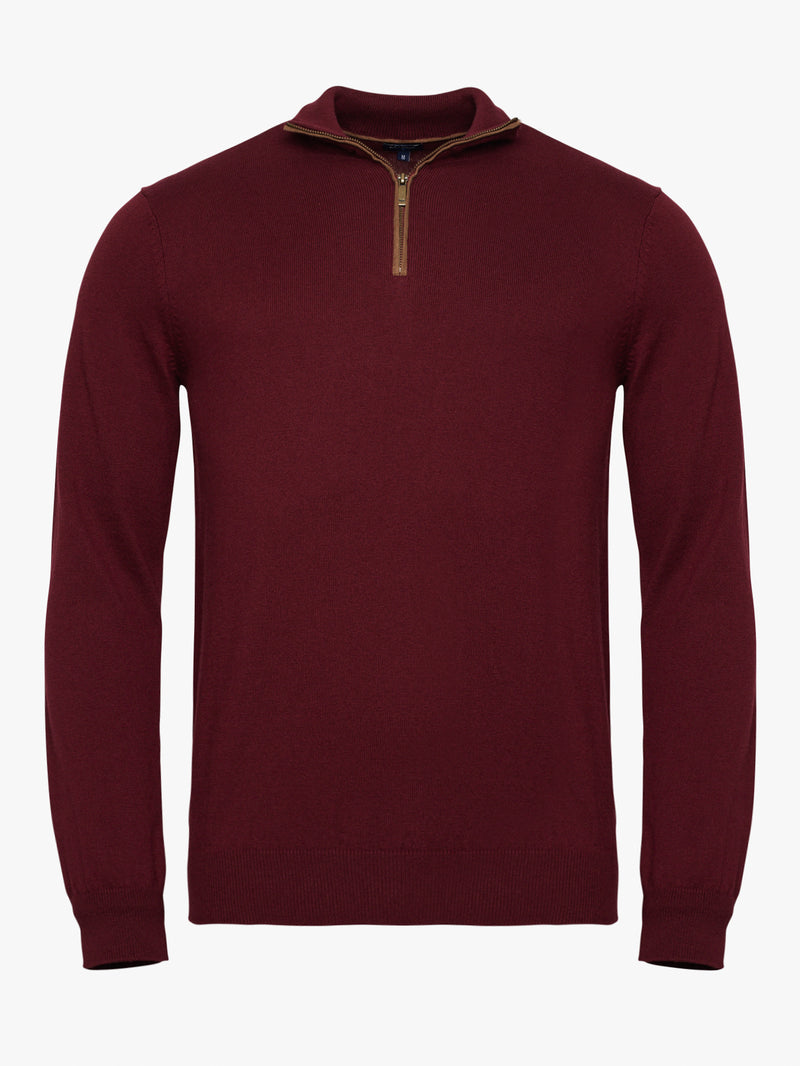 Pullover Merino Wool Fine Red