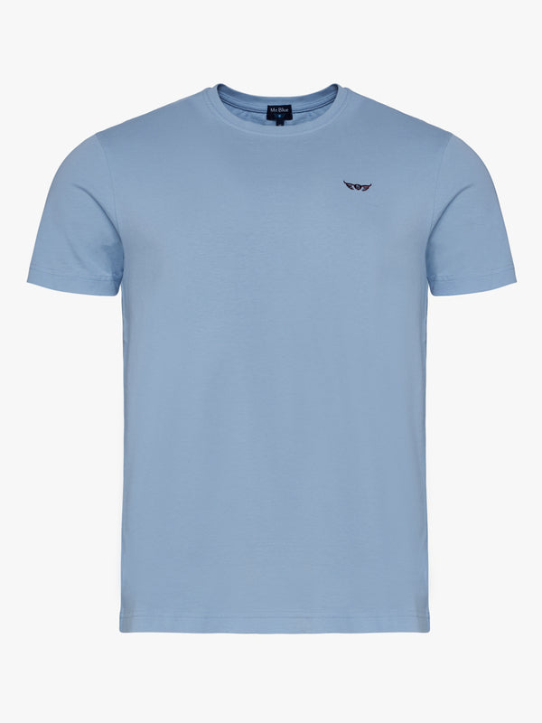 Camiseta 100% algodón Regular Fit Azul