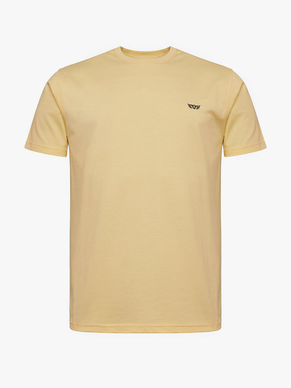 T-Shirt 100% Algodão Amarela Mr. Blue