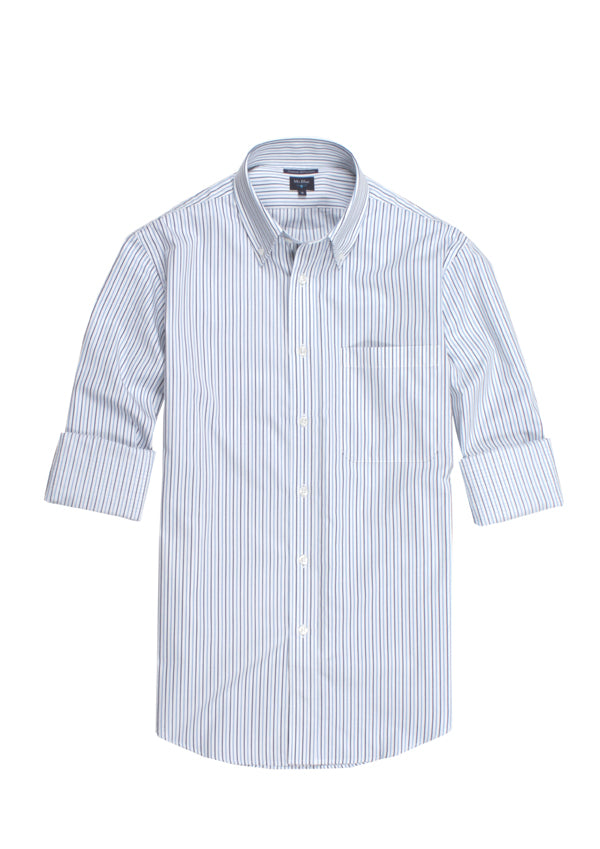 Camisa Regular Fit Azul Mr. Blue