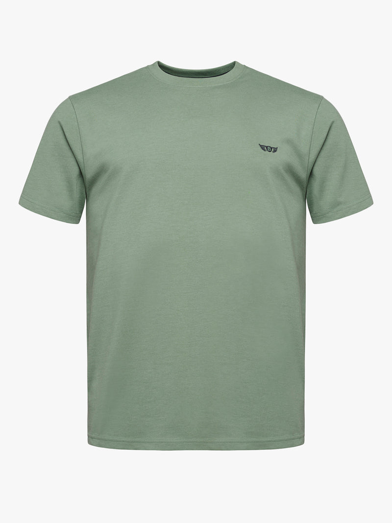 T-Shirt 100% Algodão Verde Mr. Blue